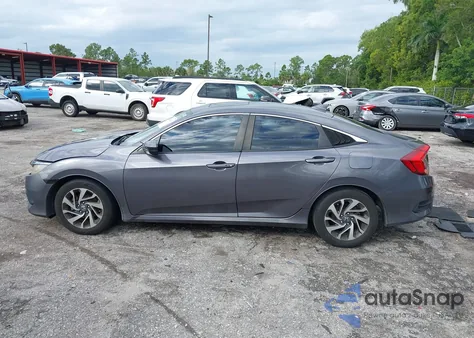 2017 Honda Civic Ex from USA, damaged, VIN 19XFC2F75HE018823